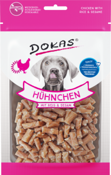 12x Dokas Hühnchen mit Reis & Sesam 70 g