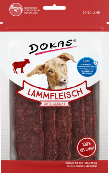 12x Dokas Lammfleisch getrocknet 70g