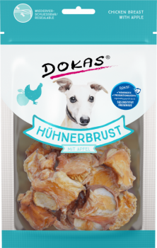 8x Dokas Hühnerbrust mit Apfel 70 g