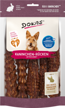 7x Dokas Kaninchen-Rücken 120 g