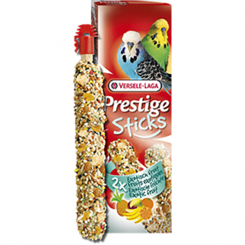 10 x 60g Prestige Sticks Sittich Exotische Früchte