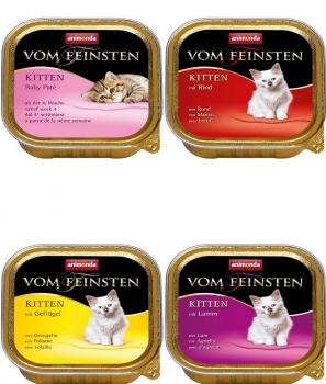 32 x Animonda Vom Feinsten 100g Schale Kitten