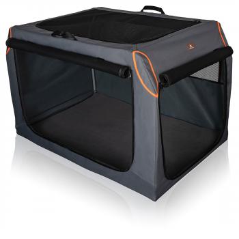 Knuffelwuff faltbare Hundebox Transportbox mit Aluminiumgestell Alverstone
