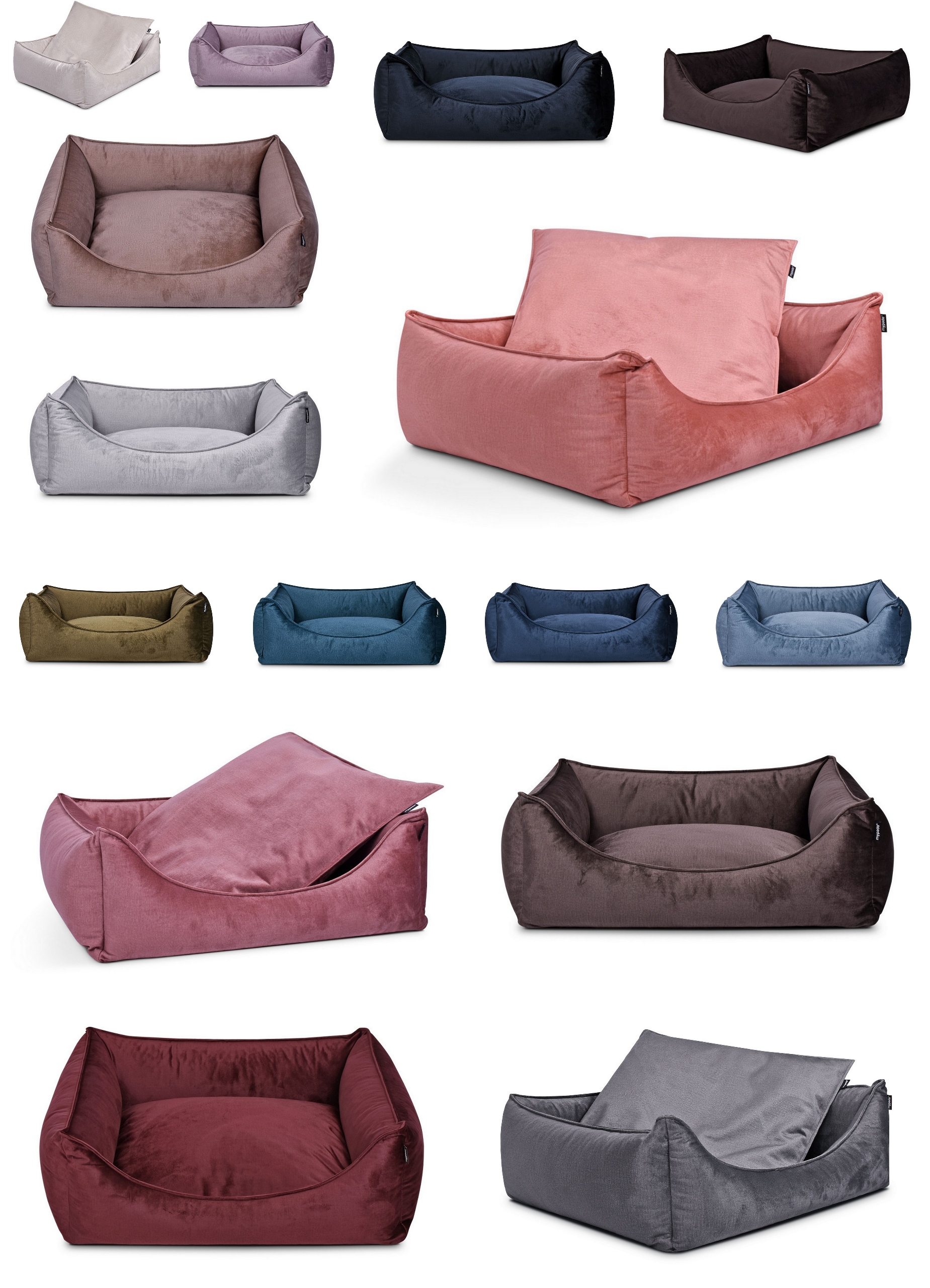 Timos-Tierwelt - Hundebett mypado Dreamer Velvet