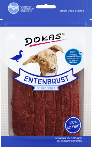 12x Dokas Entenbrust getrocknet 70 g