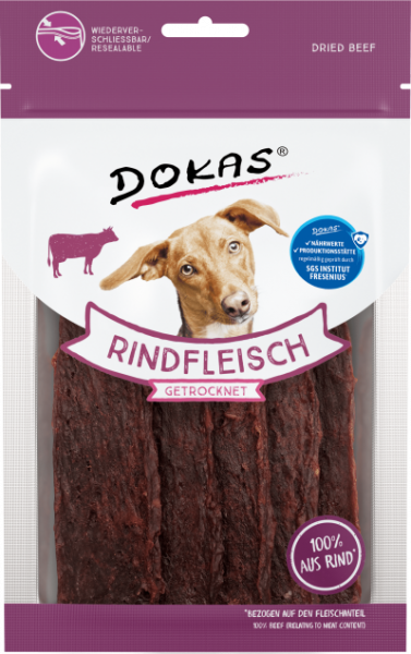 12x Dokas Rindfleisch getrocknet 70 g
