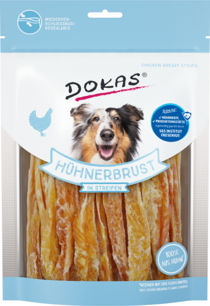 Dokas Hühnerbrust in Streifen
