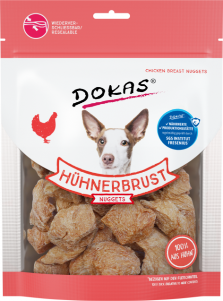 10x Dokas Hühnerbrust Nuggets 110 g
