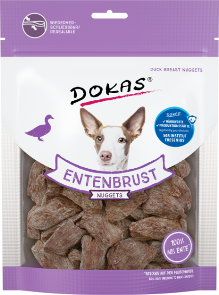 10x Dokas Entenbrust Nuggets 110 g