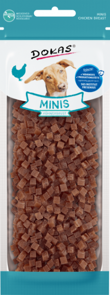 9x Dokas Minis mit Hühnerbrust 70 g