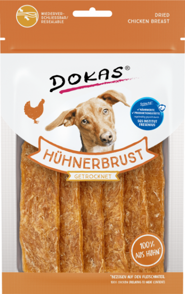 12x Dokas Hühnerbrust getrocknet 70 g