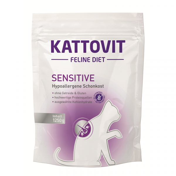 Kattovit Sensitive hypoallergene Schonkost Trockenfutter