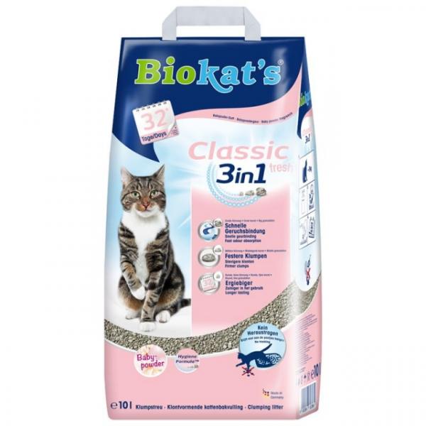 BiokatsClassic fresh 3in1 Babypuderduft 10l