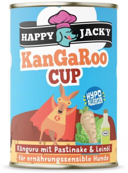 6 x 400g Happy Jacky Kangaroo Cup
