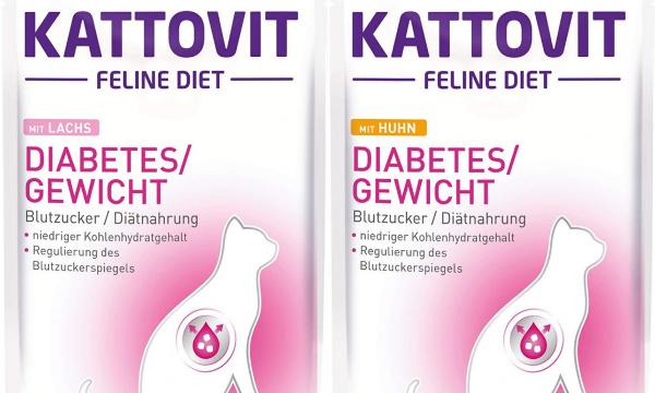 24 x Kattovit Diabetes 85g Packung