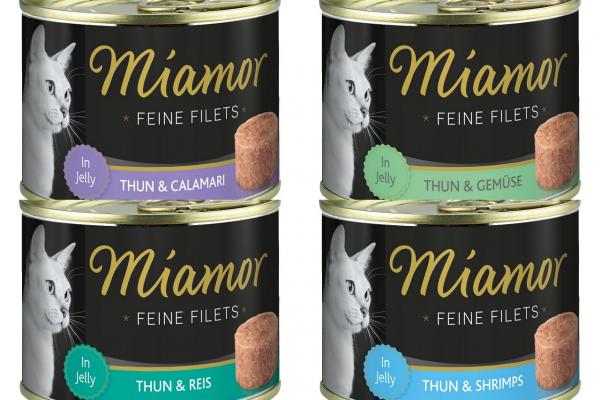 12 x Miamor Feine Filets Thunfisch in Jelly 185g