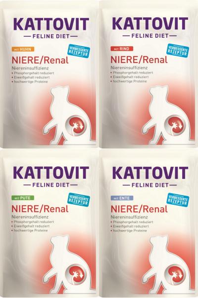 24 x Kattovit Niere/Renal 85g Packung