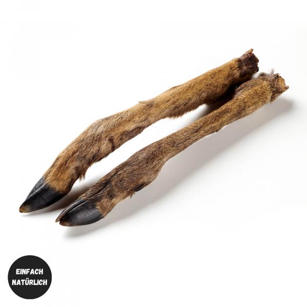 Reh-Unterbein mit Fell