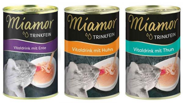 24x Miamor Trinkfein Vitaldrink 135ml