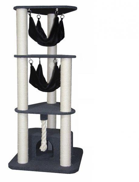 Topmast Schwerer Kratzbaum – Savannah Grey
