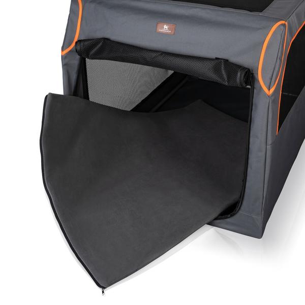 Knuffelwuff faltbare Hundebox Transportbox mit Aluminiumgestell Alverstone