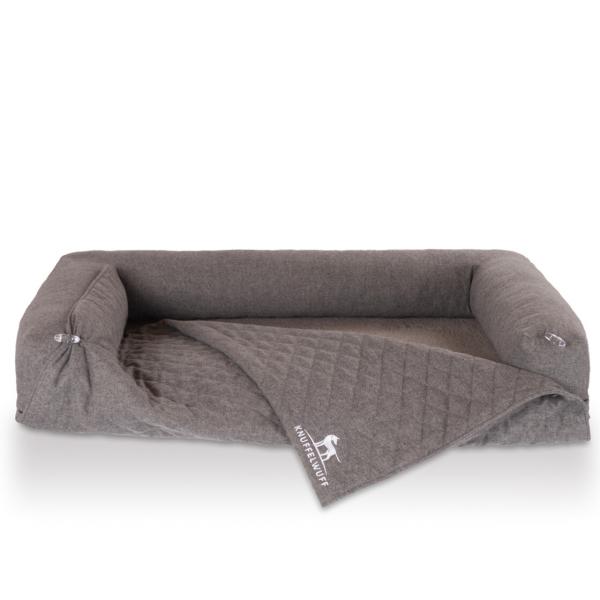Knuffelwuff orthopädisches 2in1 Sofaschutz Hundebett Yona