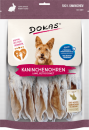 7x Dokas Kaninchen-Ohren mit Fell (lang) 180 g